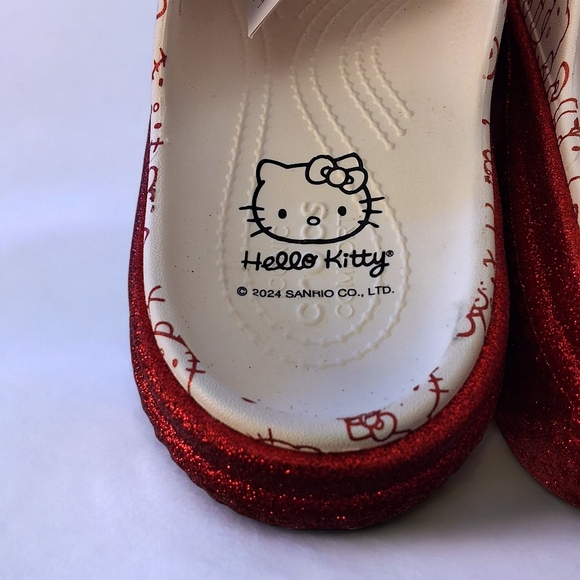 Hello Kitty x Crocs Stomp Slide Sandals – Limited Edition 2024 Size 9W - Picture 10 of 12